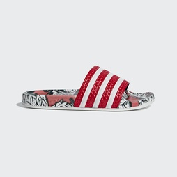 Adidas Adilette Női Originals Cipő - Piros [D13439]